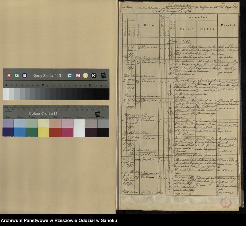 image.from.unit.number "Księga urodzeń, małżeństw i zgonów z lat 1892-1896, 1899-1902 dla miejscowości Krościenko i Wolica oraz księga zgonów z lat 1890-1914 dla miejscowości Liskowate"