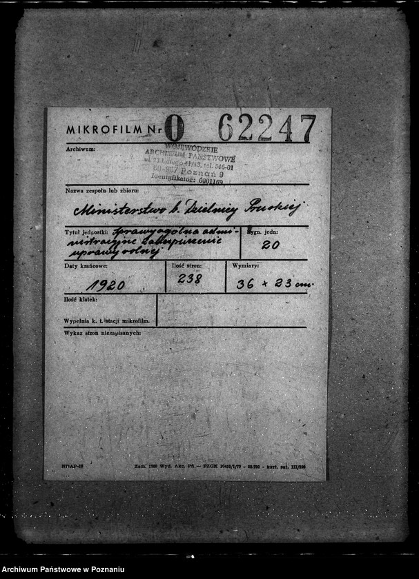 image.from.unit.number "Sprawy ogólno - administracyjne Zabezpieczenie uprawy rolnej"