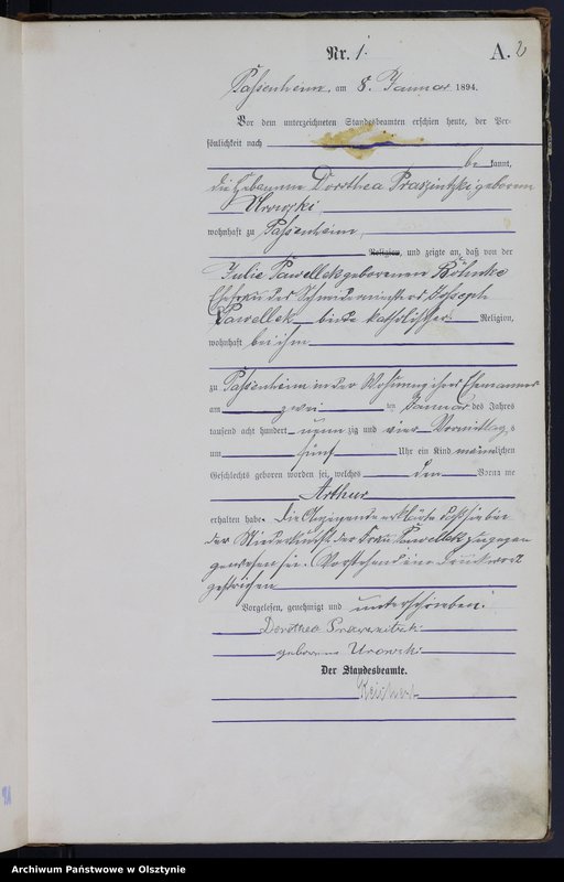 image.from.unit.number "Geburts-Haupt-Register Nr 1 - 78"