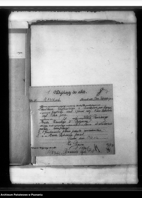 Obraz 11 z jednostki "Parcelacja majątku Dąbrówka Nowa powiat bydgoski"