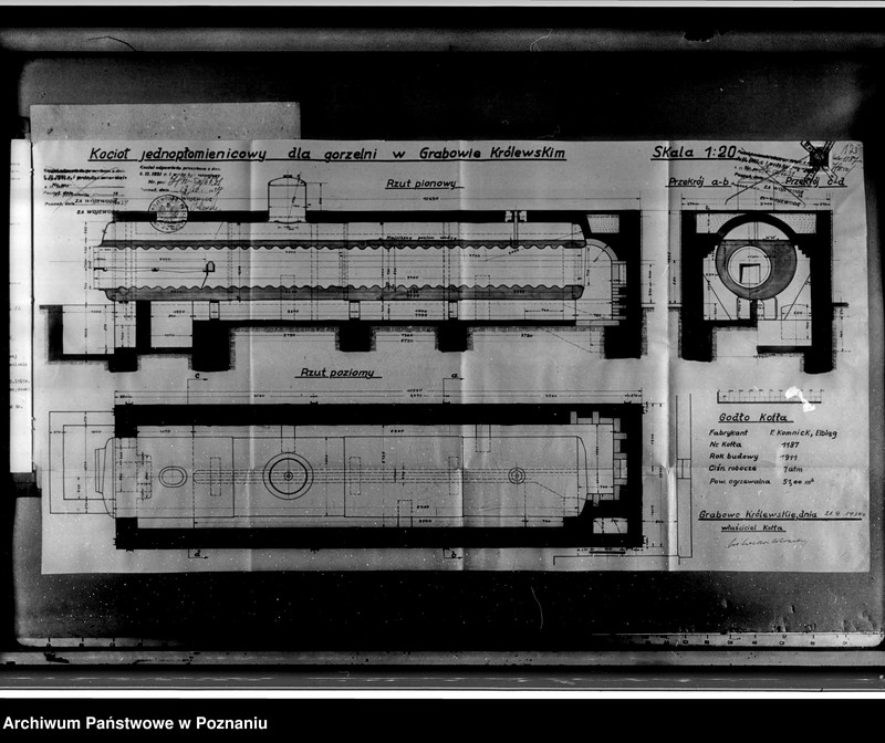 Obraz 16 z jednostki "Gorzelnia rolnicza w Grabowie Królewskim W. Wilkoszewskiego  nr woj. 6631"