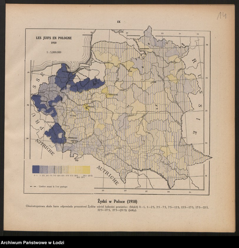 Obraz 16 z jednostki "Polski atlas kongresowy, Lwów, Warszawa 1921"