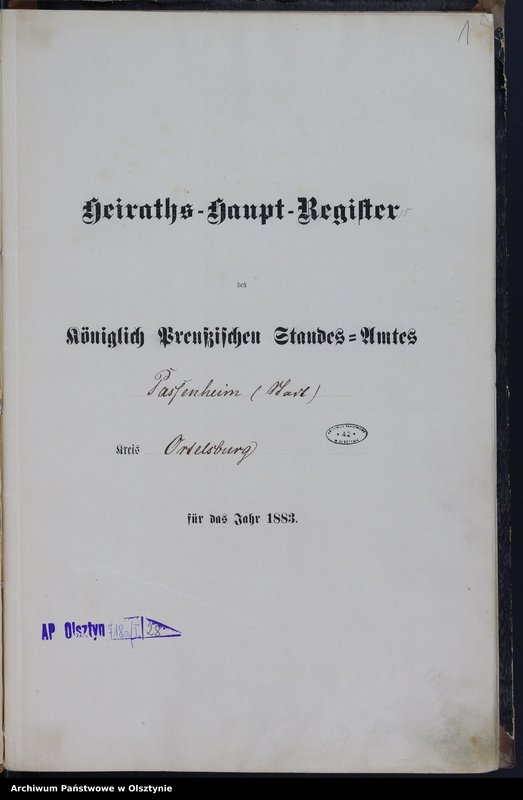 image.from.unit.number "Heiraths-Haupt-Register Nr 1 - 23"