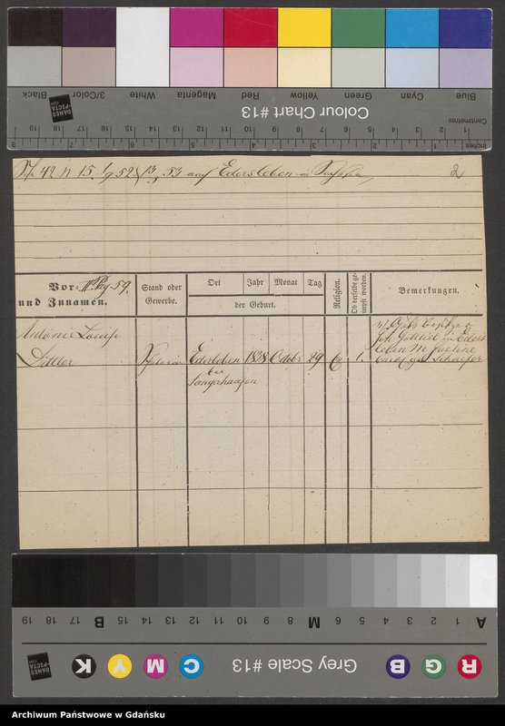 image.from.unit.number "Karty meldunkowe: Dittler - Dobrick"