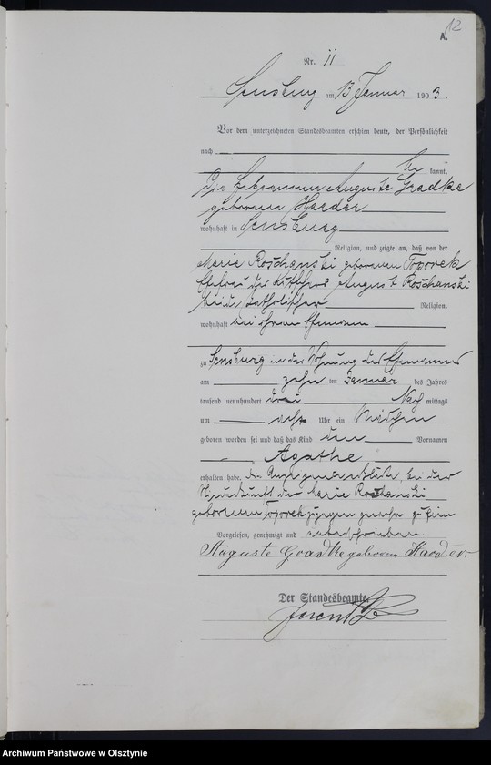 image.from.unit.number "Geburts-Haupt-Register Nr 1 - 318"