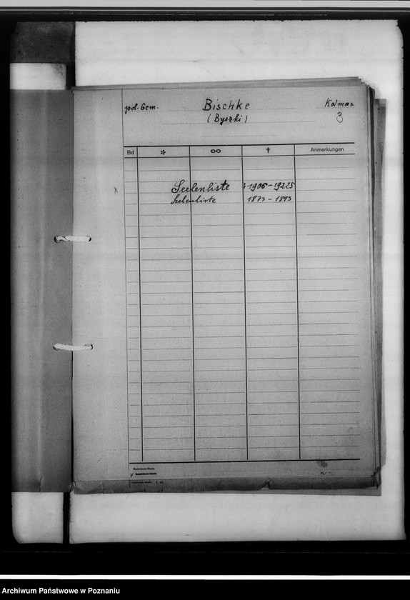 image.from.unit.number "Bücher evangelischer Kirchen, Altlutheraner, katholischer Kirchen, Zivilstandsregister, Seelenlisten Kreis Kolmar [powiat chodzieski]"
