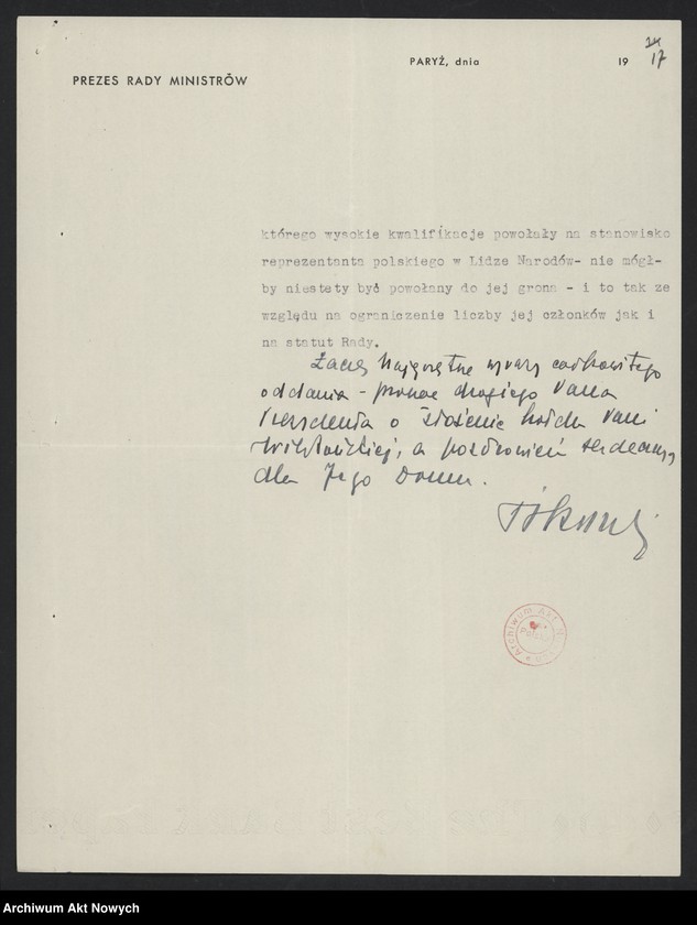 image.from.unit.number "Sikorski Władysław; L.31 (odpowiedzi - maszynopisy)"