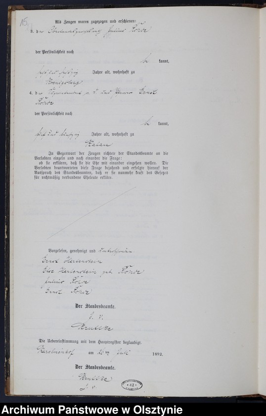 image.from.unit.number "Heiraths-Neben-Register Nr 1 - 16"