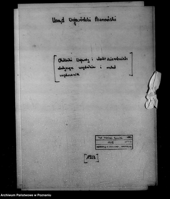 Obraz 4 z jednostki "/Okólniki Wojewody i władz zwierzchnich dotyczące urzędników i metod zarządzania/"