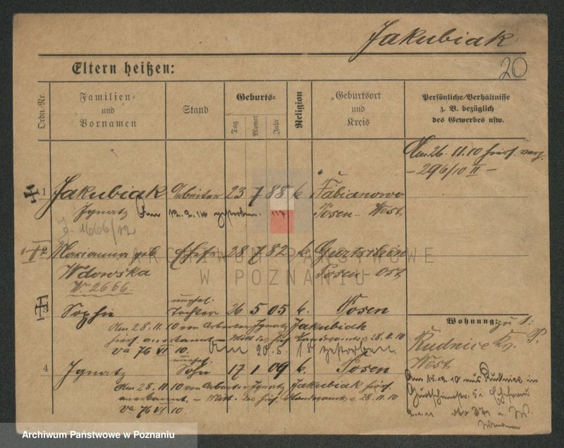 Obraz 20 z jednostki "Jakubiak - Jakubowicz"