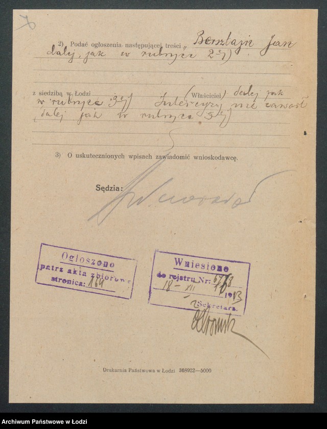 Obraz 9 z jednostki "Jan Bernsztajn – restauracja"