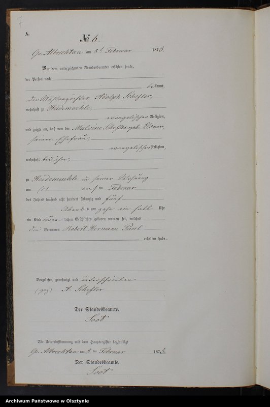 image.from.unit.number "Geburts-Neben-Register Nr 1 - 43"