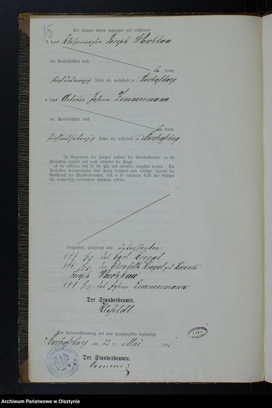 image.from.unit.number "Heiraths-Neben-Register Nr 1 - 26"