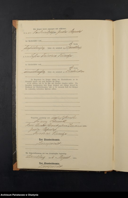 image.from.unit.number "Heiraths-Neben-Register Nr 1 - 19"
