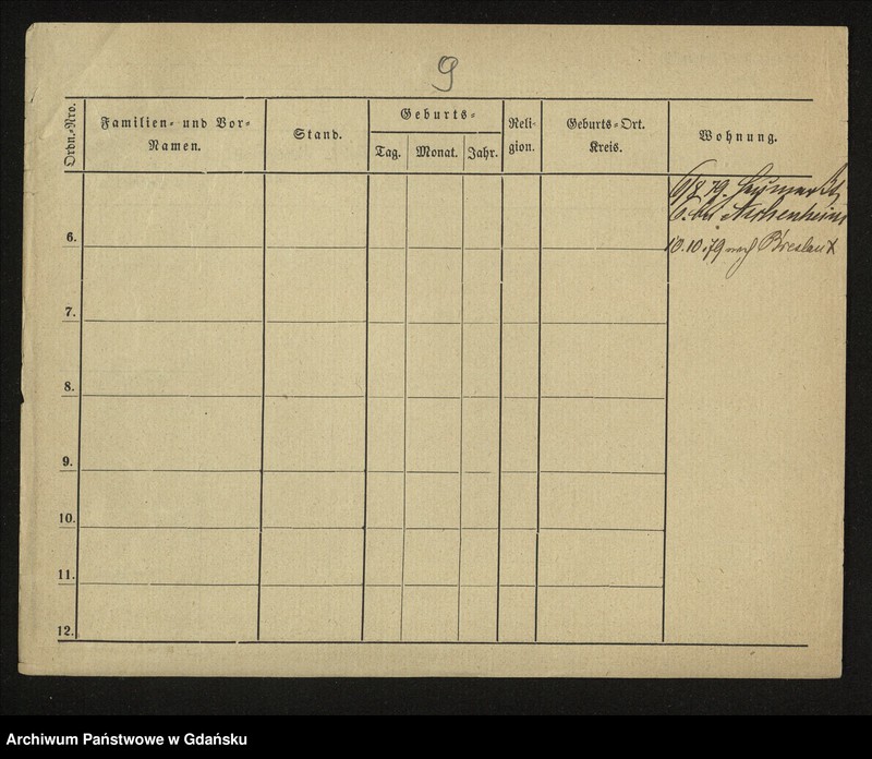 image.from.unit.number "Karty meldunkowe: Gruendler - GrĂĽning"