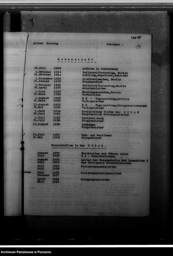Obraz 18 z jednostki "Bewerbungen um Anstellung im Beamtendienst"