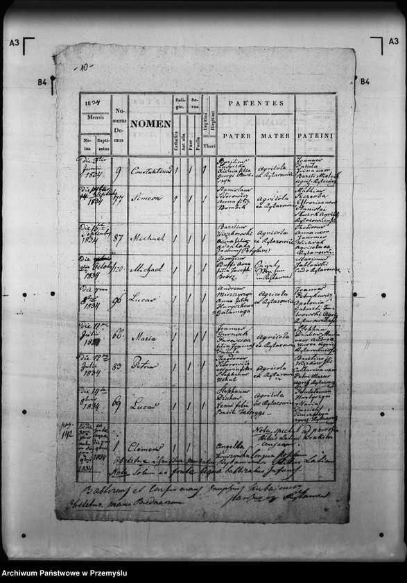 Obraz 14 z jednostki "[Kopie ksiąg metrykalnych parafii Rajtarowice z filiami Rogóźno, Sadkowice (dekanat Mościska)]"