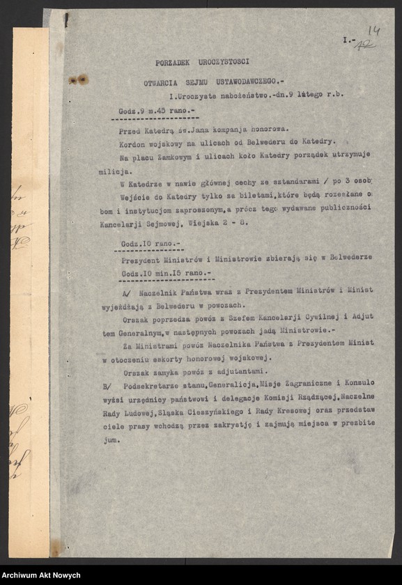 image.from.unit.number "(Udział Naczelnika Państwa w różnych uroczystościach), tom I"