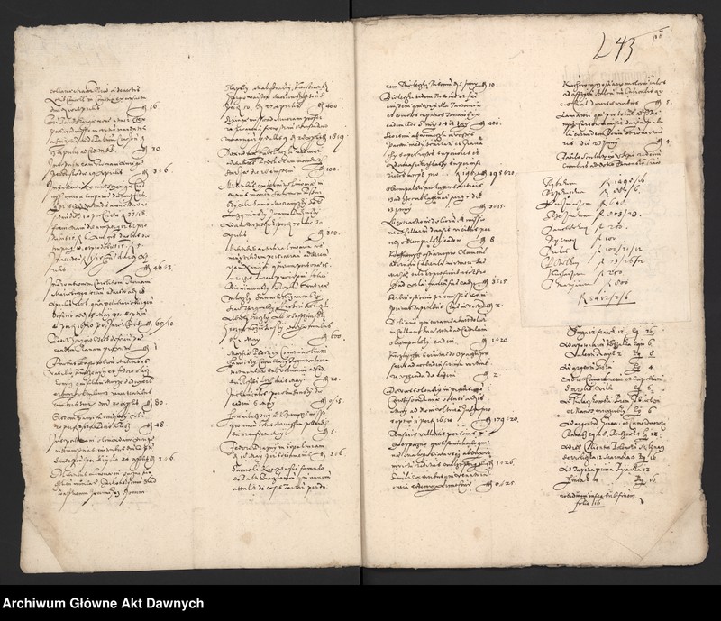 image.from.unit.number "Rejestr przychodów i rozchodów skarbu nadwornego."