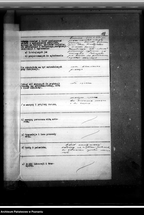 Obraz 14 z jednostki "Zatwierdzenie projektu zakładu przemysłowego nr 523 / rzeźni/ własność Marcelego Żółtowskiego w Zadorach /pow. kościański/"