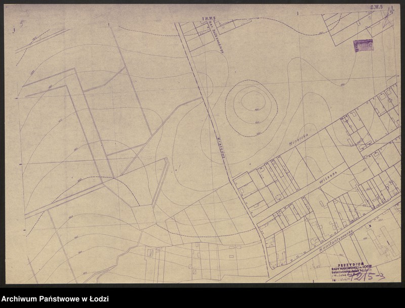 Obraz 3 z jednostki "Plan m. Łodzi 1: 2000. Sekcja SW 5"