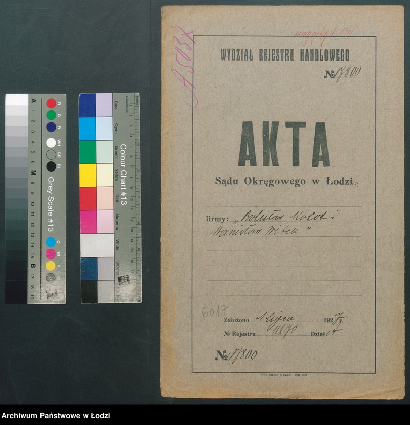 Obraz 2 z jednostki "Bolesław Kocot i Stanisław Witek- handel win i wódek"