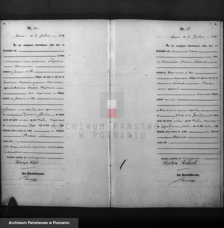 Obraz 7 z jednostki "Księga urodzeń t. I"