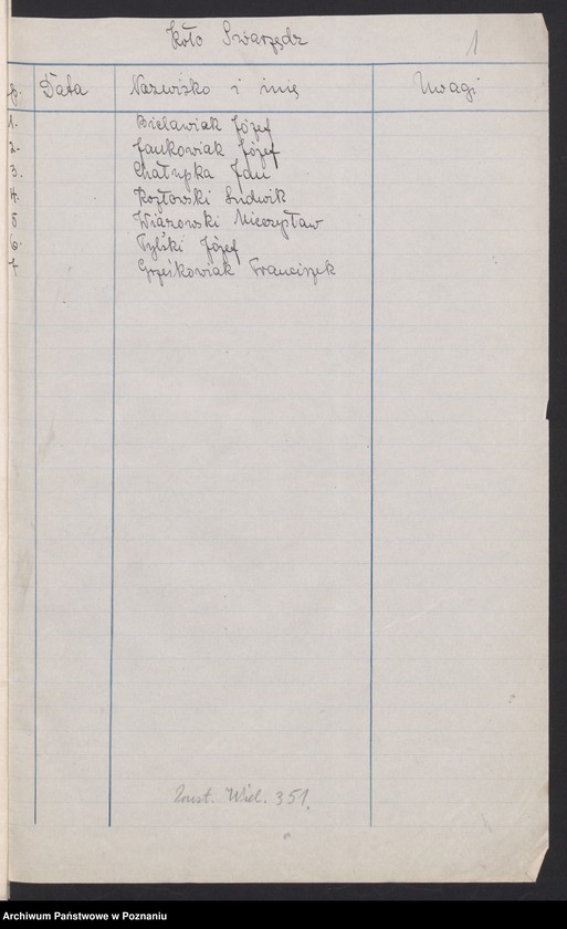 Obraz 4 z jednostki "Swarzędz, powiat Poznań - akta koła."