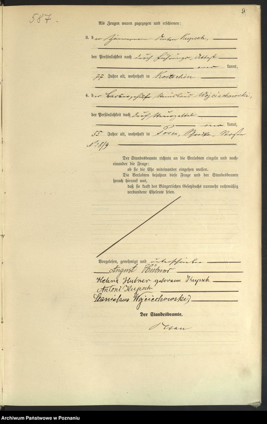 Obraz 11 z jednostki "Księga miejscowa małżeństw tom III [Rejestr główny małżeństw]"