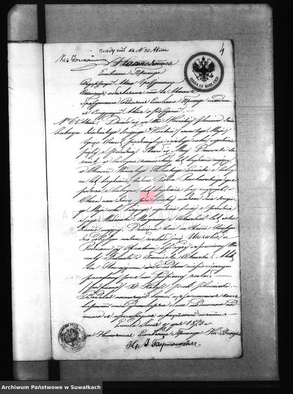 image.from.unit.number "Dokumenty k Aktam Brakosočetanija Punskago Prichoda s 1873 goda"