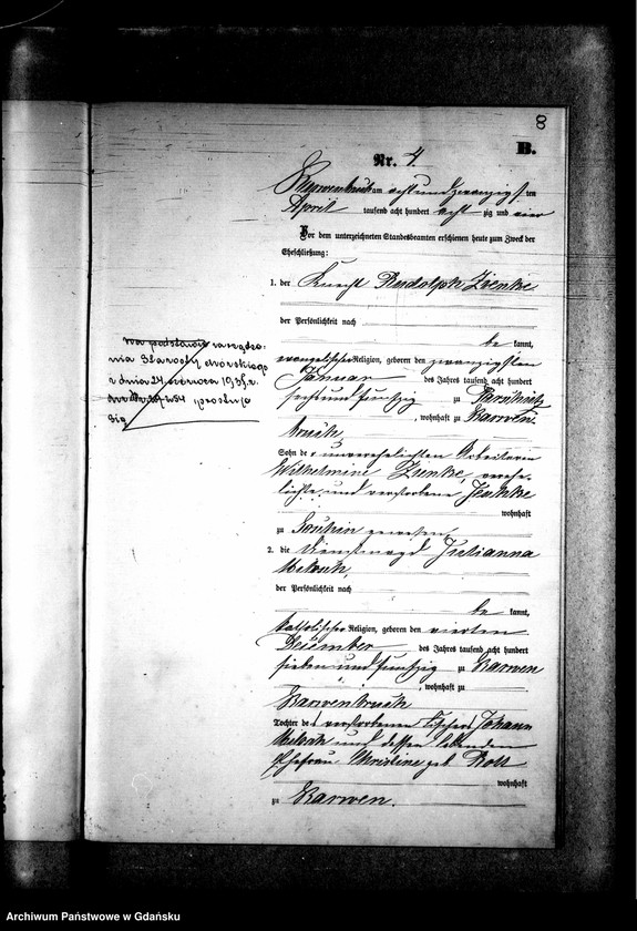 image.from.unit.number "Księga małżeństw"