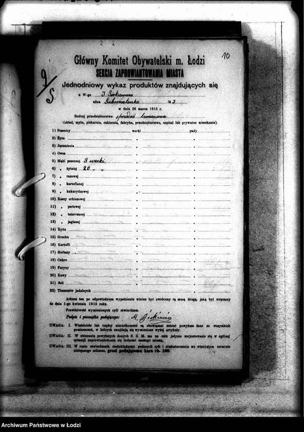 Obraz 13 z jednostki "Jednodniowy spis żywności"