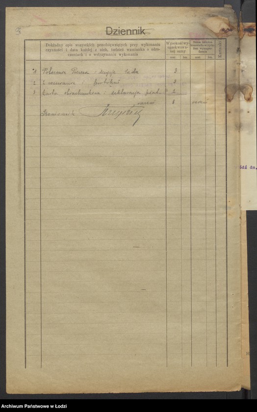 Obraz 11 z jednostki "Szaja Lewensohn, Dawid Merzel- skład skóry"