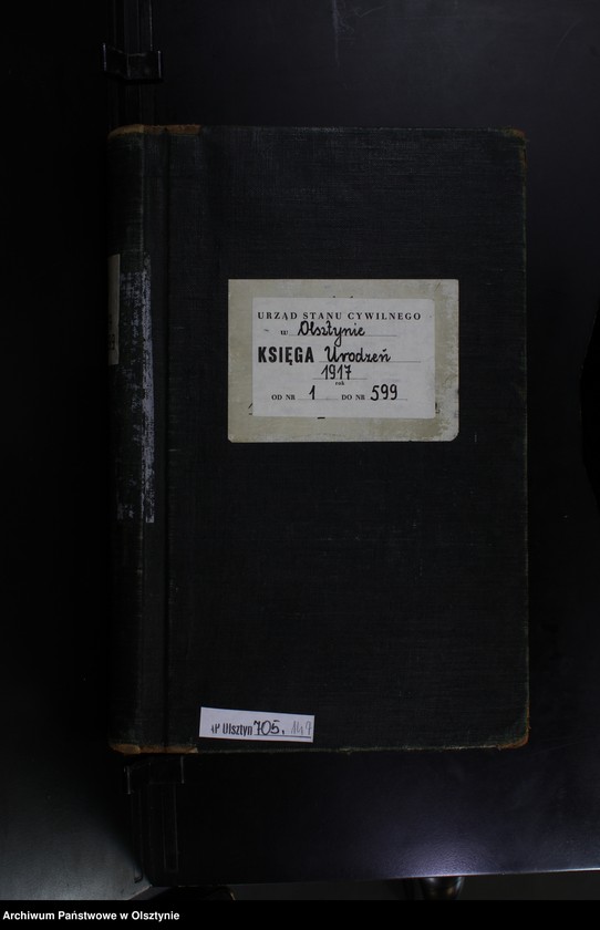 image.from.unit.number "Geburts-Haupt-Register Tom I, Nr 1-599"