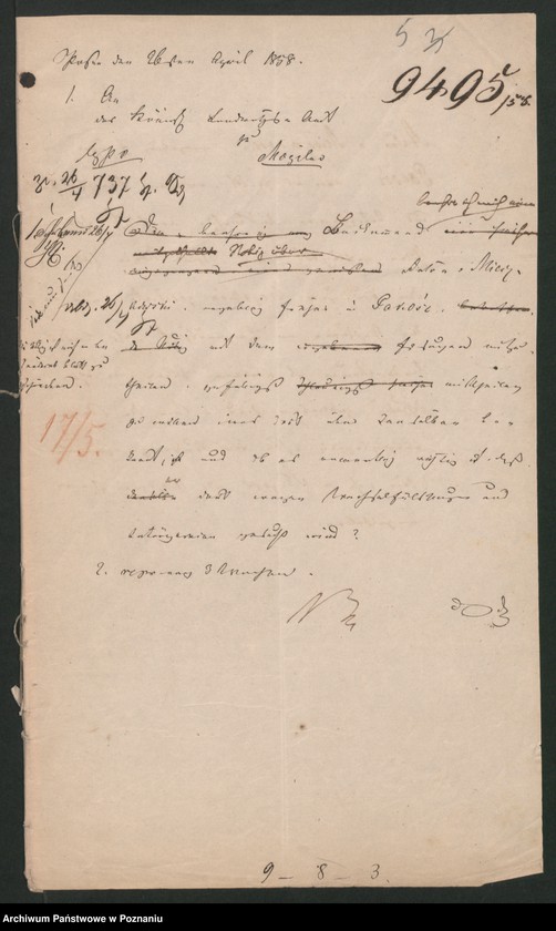 Obraz 8 z jednostki "A. betr. Familie von Mieczkowski"