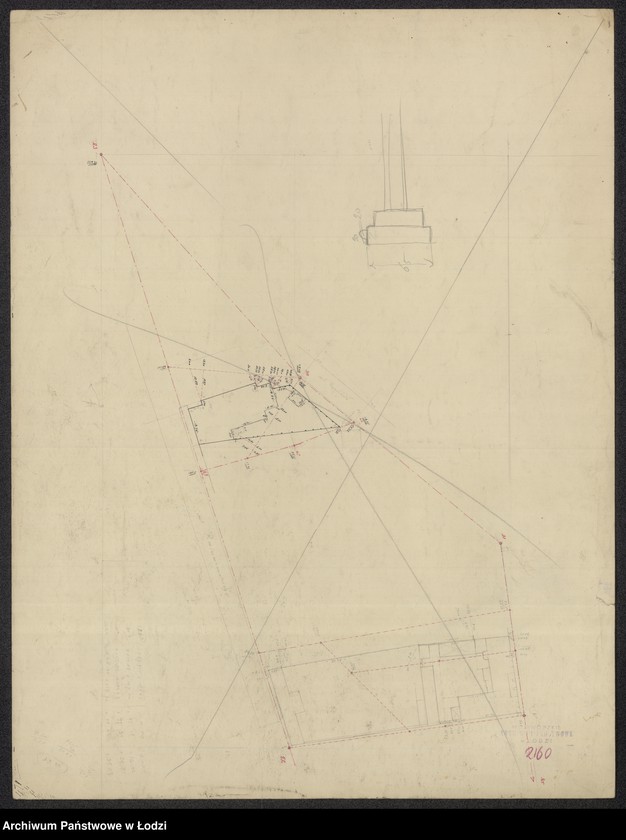 Obraz 2 z jednostki "Feldskizze Nr. 13 der Grundstückes "Zamkowa-Wola" in der Rawa-Mazowiecka"