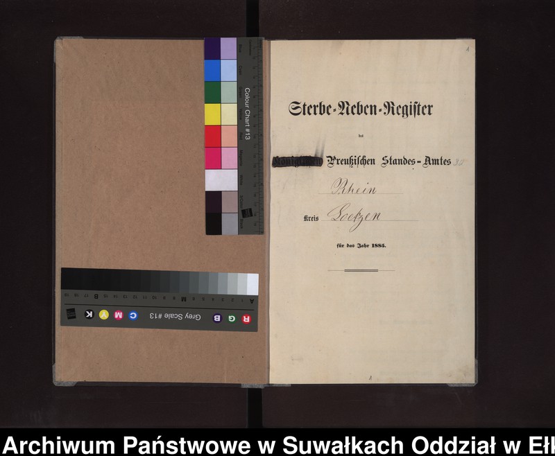 image.from.unit.number "Sterbe-Neben-Register des Preussischen Standes-Amtes Rhein Kreis Loetzen"