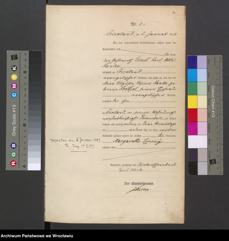 image.from.unit.number "Księga urodzeń USC Mieroszów (Friedland) 1894"