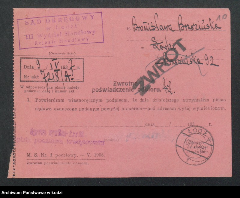 Obraz 12 z jednostki "Bronisława Brzezińska – sprzedaż pieczywa"