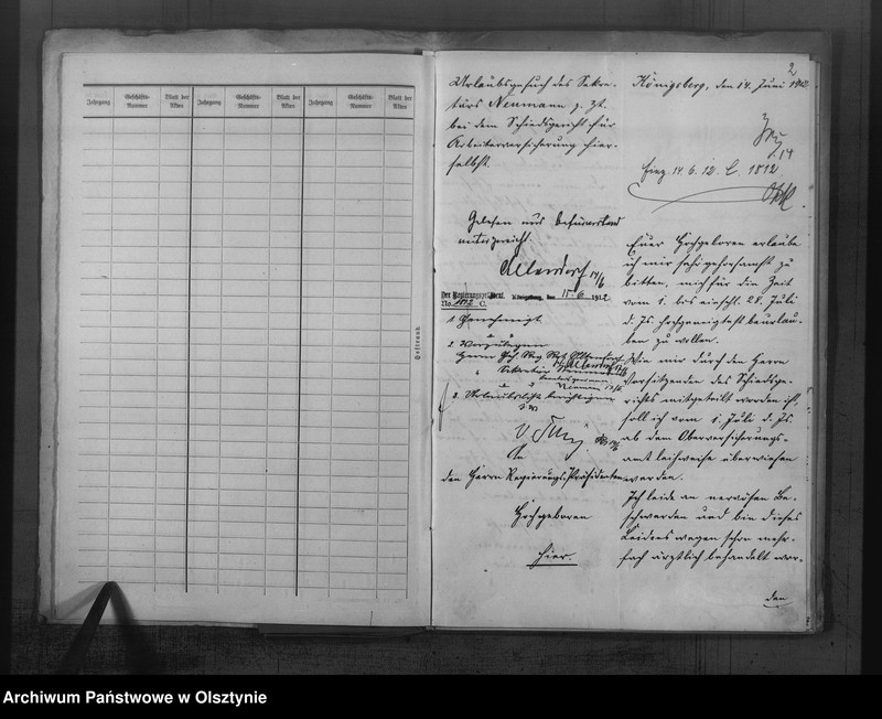 image.from.unit.number "Sekretär Neumann [Otto] bei der Landesversicherungsanstalt"