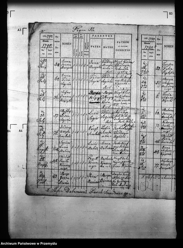 Obraz 15 z jednostki "[Kopie ksiąg metrykalnych parafii Szandrowiec (dekanat Turka)]"