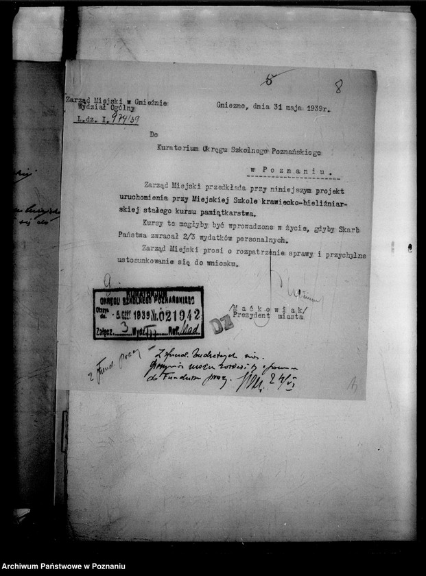 Obraz 11 z jednostki "Miejska Szkoła Krawiecko-Bieliźniarska - Gniezno"