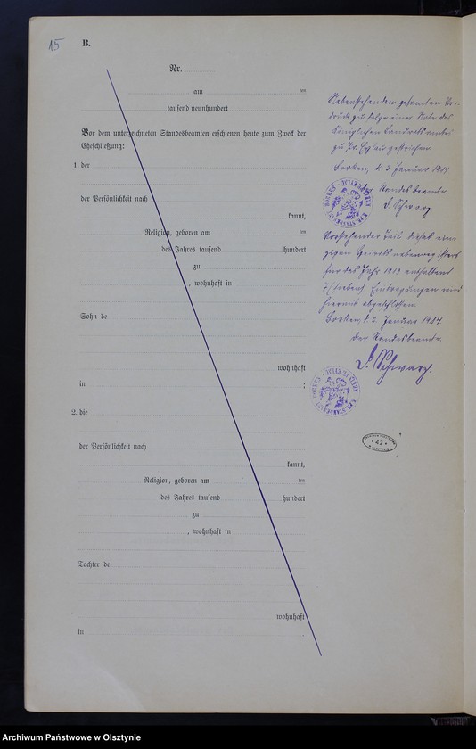 image.from.unit.number "Heiraths-Neben-Register Nr 1 - 7 [ Księga małżeństw - wtóropis ]"