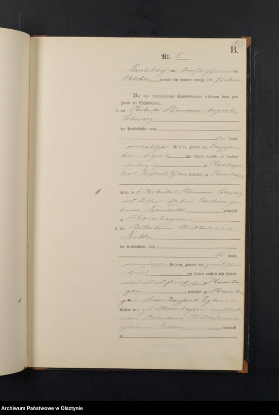 image.from.unit.number "Heiraths-Neben-Register Nr 1 - 9"