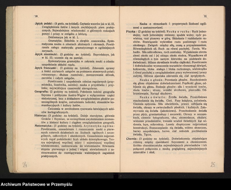 image.from.unit.number "V Sprawozdanie Dyrekcji c.k. wyższej szkoły realnej w Jarosławiu za rok szkolny 1908/9"