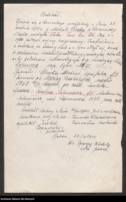 image.from.unit.number "Parafia: różne. Dekanat: różne. [Akta różnych urzędów parafialnych na terenie archidiecezji lwowskiej]."