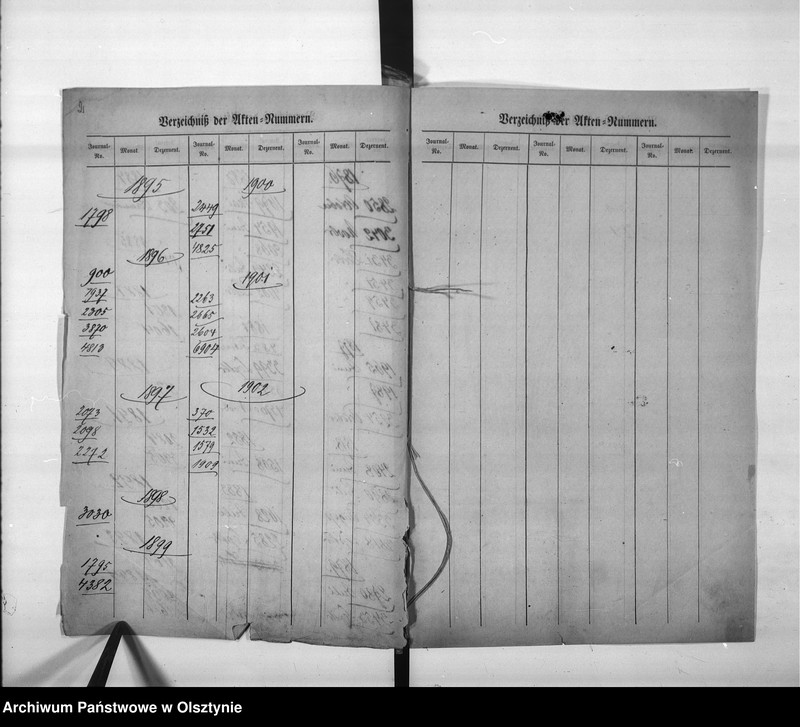 Obraz 5 z jednostki "Regierungs-Hauptkassen-Assistenten Mueller [Johann Franz Carl]. 1. Januar 1892 Regierungs-Hauptkassen-Buchhalter"