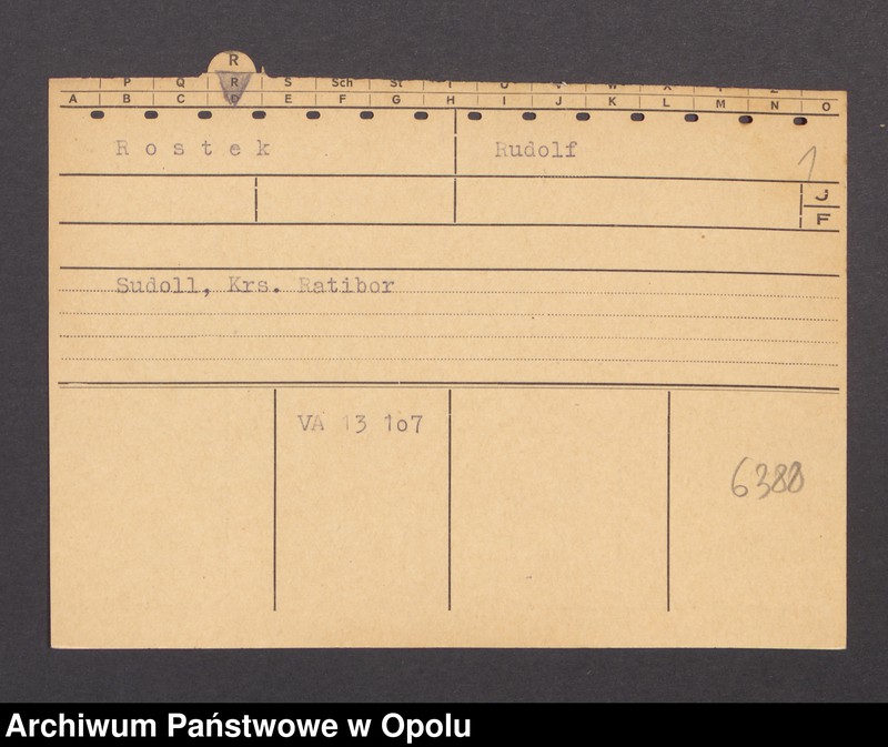 Obraz 3 z jednostki "[Rostek Rudolf, zam. Sudoll]"