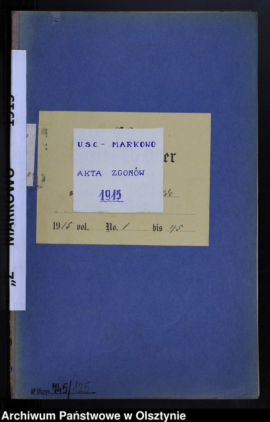 image.from.unit.number "Sterbe-Neben-Register Nr 1 - 45"