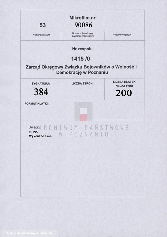 Obraz 2 z jednostki "Relacje i wspomnienia dotyczące powstania wielkopolskiego: 1. Sarnowa, powiat Rawicz, województwo poznańskie, 2. Skalmierzyce Nowe, powiat Ostrów Wielkopolski, 3. Studzieniec, powiat Chodzież, województwo poznańskie, 4. Słupia Kapitulna, powiat Rawicz, województwo poznańskie, 5. Sobiałkowo, powiat Rawicz, województwo poznańskie 6. Strzelno, powiat Mogilno, województwo bydgoskie 7. Sulmierzyce, powiat Szamotuły, województwo poznańskie 8. Szczepankowo, powiat Szamotuły. ..uwagi2"